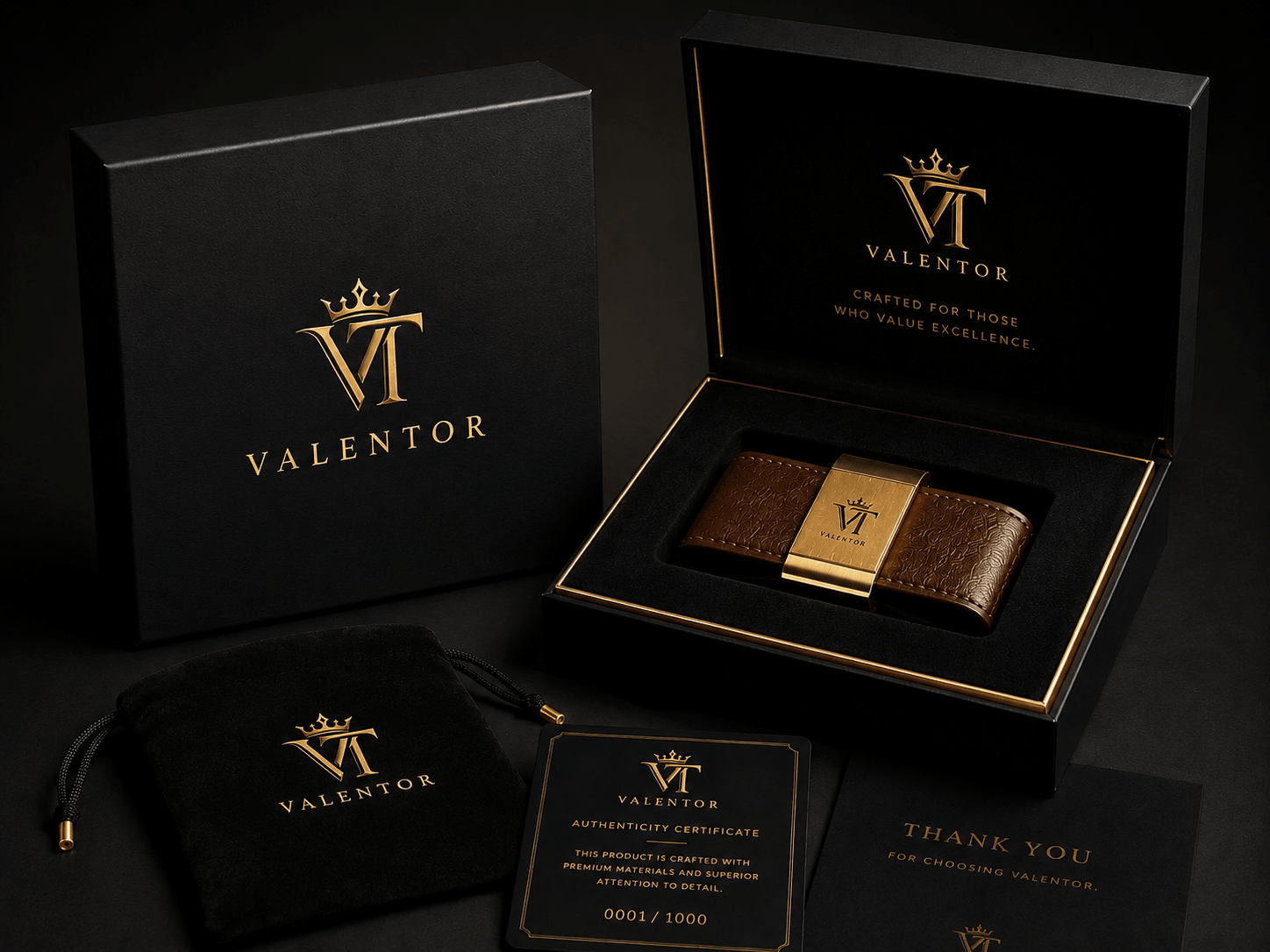 Valentor Luxury Money Strap ($50 bills)